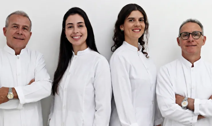 Equipe de veterinários da Intervet